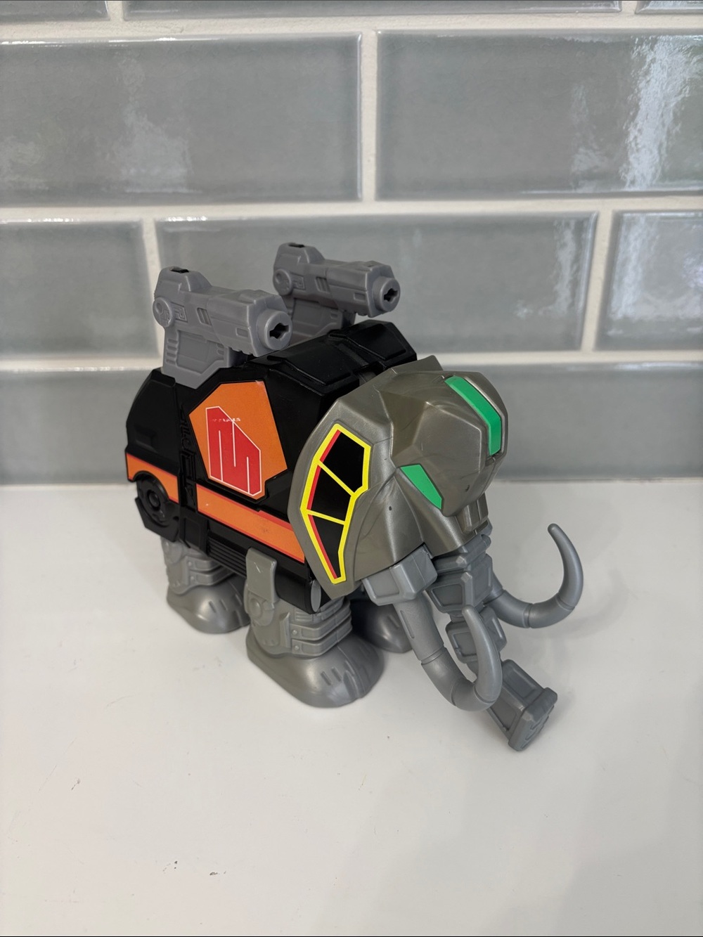 Fisher-Price Imaginext Mighty Morphin Power Rangers Mastodon Dinozord vehicle